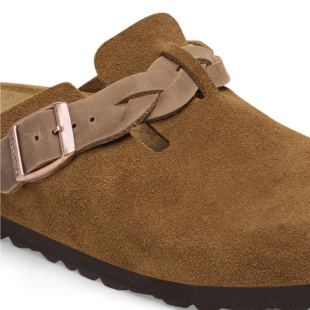 New in Box Birkenstock Braided Boston Mink 40 - Picture 4 of 10